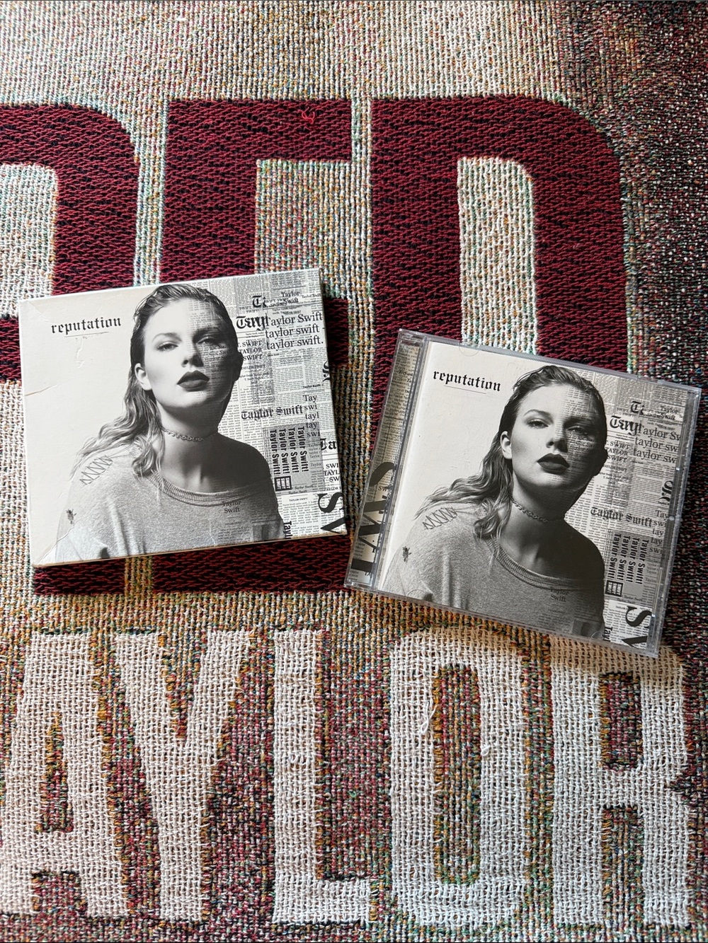 Taylor Swift Reputation CD Rep Outer Packaging Paper